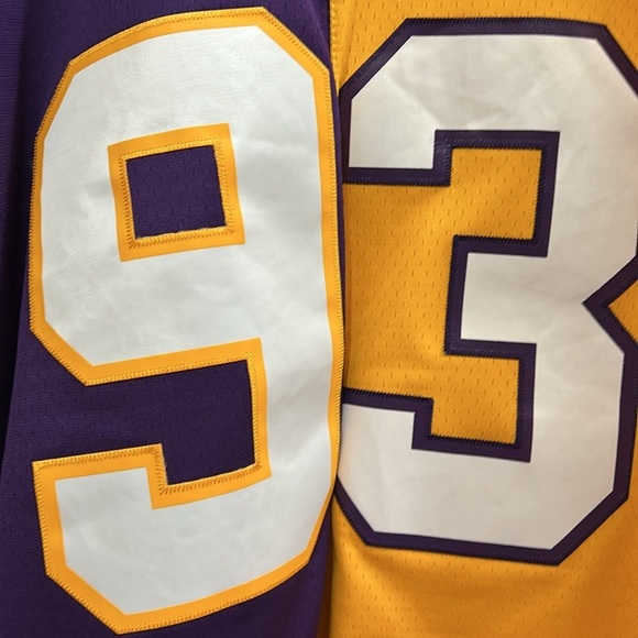 Mitchell & Ness Minnesota Vikings Randle #93 Jersey 💜🏈 - Picture 4 of 12